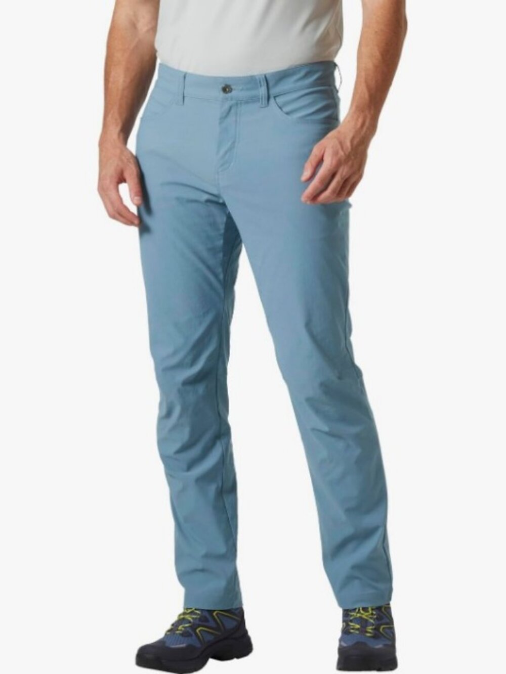Helly Hansen Holmen five pocket pants blue-grey men's size L